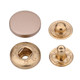 4-Part Flat Cap S Spring Press Studs (10 Sets)